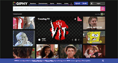 Desktop Screenshot of giphy.com